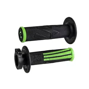 ODI MX V2 EMIG PRO ���b�N�I���O���b�v �u���b�N/�O���[�� 2T / 4T ���g�N���X MX �G���f���[�� H36EPBN ODI MX V2 EMIG PRO LOCK ON GRIPS Black/Green 2T / 4T Motocross MX Enduro H36EPBN �y���s�A���i�z
