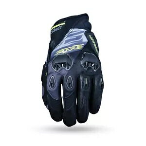 FIVE X^g G{ vJ Xvbh t oCN O[u TCY S GFSTU1173 FIVE Stunt Evo Replica Spread Fluro Motorcycle Gloves Size Small GFSTU1173