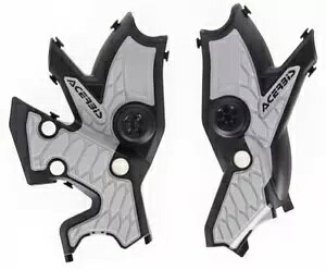 Acerbis �t���[�� �K�[�h �u���b�N/�V���o�[ 24666.314 ���}�n �e�l�� 700 T7 XTZ690 2019+ Acerbis Frame Guards Black/Silver 24666.314 Yamaha Tenere 700 T7 XTZ690 2019+ �y���s�A���i�z