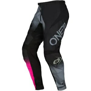 ONEAL 2022 Gg [XEFA ubN/O[/sN LbY pc TCY 2/3 (18) ONEAL 2022 ELEMENT RACEWEAR BLACK/GREY/PINK KIDS PANTS SIZE 2/3 (18)