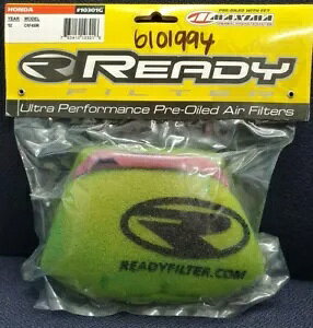 Ready Motocross MX GAtB^[ vICh 10301G z_ CRF450R 2002 Ready Motocross MX Air Filter Pre-Oiled 10301G Honda CRF450R 2002