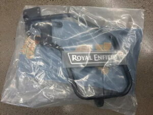 CGtB[h gbvLHt[^NveN^[ fJ[t 866206 ROYAL ENFIELD Top LH Frame Tank Protector with Decal 866206