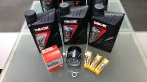 }n XSR900 T[rXLbg ICtB^[ 5GH-13440 Xp[NvO CPR9EA9 }[uIC Yamaha XSR900 Service Kit Oil Filter 5GH-13440 Spark plugs CPR9EA9 Yamalube oil
