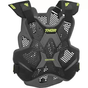 THOR SENTINEL LTD gNX {fB A[}[ 2701-1216 ubN TCY X-Large/2X-Large THOR SENTINEL LTD MOTOCROSS BODY ARMOUR 2701-1216 BLACK SIZE X-Large/2X-Large