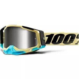 100% p[Zg Racecraft 2 S[O GAuXg Vo[ ~[ Y ONE-50121-252-11 100% Percent Racecraft 2 Goggles Airblast Silver Mirror Lens ONE-50121-252-11