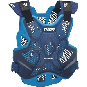 THOR SENTINEL LTD gNX {fB A[}[ 2701-1210 lCr[ TCY X-Large/2X-Large THOR SENTINEL LTD MOTOCROSS BODY ARMOUR 2701-1210 NAVY SIZE X-Large/2X-Large