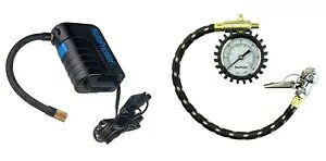 MotoPressor *Lbg* |PbgGARvbT[|v + CC^CQ[W HL4851+HL4416 MotoPressor *KIT* Pocket Air Compressor Pump + Inline Tyre Gauge HL4851+HL4416