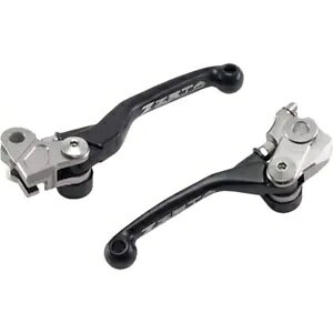 ZETA }n |s{bgo[Zbg ubN ZE44-3101 YZ250/450F 09- YZ125/250 15- ZETA YAMAHA FOLDING PIVOT LEVER SET BLACK ZE44-3101 YZ250/450F 09- YZ125/250 15-