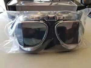 RXT oCNS[O JtF[T[ g Be[W XvbgY OGF010 RXT Motorcycle Goggles Cafe Racer Retro Vintage Split Lens OGF010