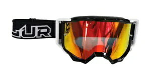 Blur Optics OTG S[O I[o[UOX MX gNX RED Y + CLEAR Y Blur Optics OTG Goggles Over The Glasses MX Motocross RED lens + CLEAR lens