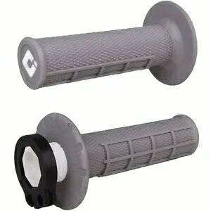ODI MX n[t bt bN I Obv O[ (\tg) 2ST/4ST gNX MX Gf[ H36HWG ODI MX HALF WAFFLE LOCK ON GRIPS Grey (Soft) 2ST/4ST Motocross MX Enduro H36HWG