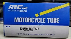 I[goC`[u IRC 170/80-15 PV78 ITU15178 Motorcycle Tube IRC 170/80-15 PV78 ITU15178