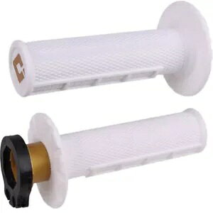 ODI MX n[tbtbNIObv zCg (\tg) 2ST/4ST gNX MX Gf[ H36HWW ODI MX HALF WAFFLE LOCK ON GRIPS White (Soft) 2ST/4ST Motocross MX Enduro H36HWW