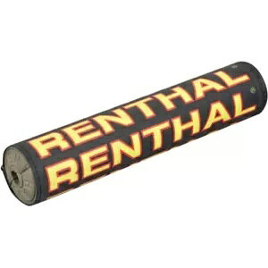 レンタル ヴィンテージ SX MX 10 インチ ブラック / レッド / イエロー バーパッド P355 RENTHAL VINTAGE SX MX 10" BLACK / RED / YELLOW BAR PAD P355