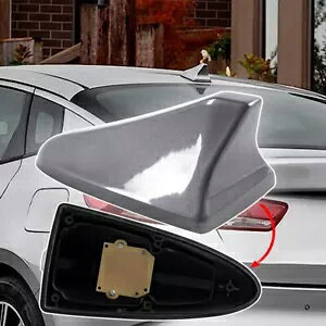 2015-19 q_C \i^-Gg Vo[ O[ V[N AM/FM Aei Jo[p For 2015-19 Hyundai Sonata-Elantra Silver Gray Shark AM/FM Antenna Cover replace