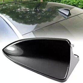 1pc ブラックユニバーサル車屋根ふかひれアンテナカバー渦空中ほとんどの車用 1pc Black Universal Car Roof Shark Fin Antenna Cover Vortex Aerial For MOST CARS