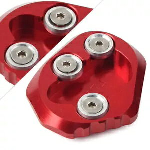 }n YZF-R6 2017-2018 bhLbNX^hTChX^hv[gpbh For YAMAHA YZF-R6 2017-2018 Red Kickstand Side Stand Plate Extension Pad