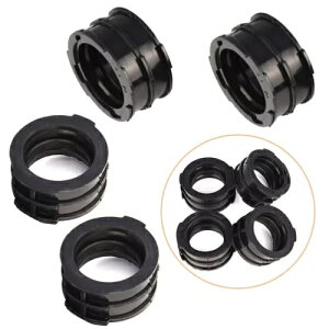 4x Ce[N}jz[h Lu^[ WCg u[c }n V-MAX 1200 VMX12V 1985-2007 ɓK 4x Intake Manifold Carburetor Joint Boot Fit Yamaha V-MAX 1200 VMX12V 1985-2007