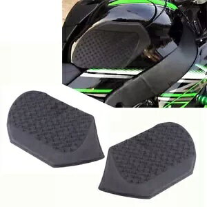 カワサキ ZX10R 11-15 黒ガソリンタンクトラクションサイドパッドニーグリッププロテクター For Kawasaki ZX10R 11-15 Black Gas Tank Traction Side Pads Knee Grips Protector
