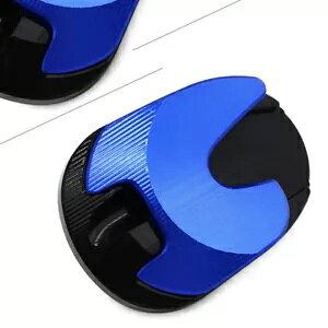 �z���_ PCX 160 2020 2021 �u���[�L�b�N�X�^���h�T�C�h�X�^���h�t�b�g�p�b�h�����L�΂��v���[�g�ɓK�� Fit Honda PCX 160 2020 2021 Blue Kickstand Side Stand Foot Pad Enlarger Plate �y���s�A���i�z