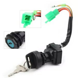 �_�΃L�[�X�C�b�`�X�Y�L LT-F300F LTF300F �L���O�N���b�h 4WD 1999 2000 2001 02 Ignition Key Switch For Suzuki LT-F300F LTF300F King Quad 4WD 1999 2000 2001 02 �y���s�A���i�z