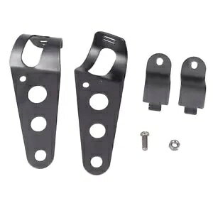 wbhCg}EguPbgtH[NtBbg 28-38 ~[gtH[N`[uI[goCJtF[T[ Headlight Mount Brackets Fork Ears Fit 28-38mm Fork Tubes Motorcycle Cafe Racer