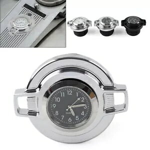N[RKX^NICLbvJo[ vt n[[X|[cX^[ 883 \teCp Chrome Fuel Gas Tank Oil Cap Cover W/ Clock For Harley Sportster 883 Softail