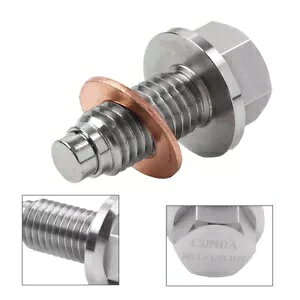 ���C�I�C���h�����v���O M12x1.75 GMC �V�{���[ �r���C�b�N �L���f���b�N �t�H�[�h�p Magnetic Oil Drain Plug M12x1.75 For GMC Chevrolet Buick Cadillac Ford �y���s�A���i�z