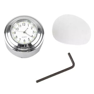 ~jI[goCfW^v^CQ[W[^[nho[}Eg 7/8 "h po Mini Motorcycle Digital Clock Time Gauge Motor Handbar Mount 7/8" Waterproof po