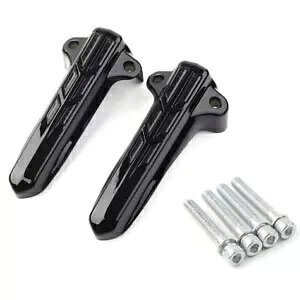 n[[ FLHR FLHTK FLHX '2014-'20 ubNtgtH[NbOJo[ LED X[NCg For Harley FLHR FLHTK FLHX '2014-'20 Black Front Fork Leg Covers LED Smoke Light