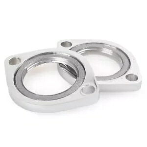 n[[ XL 883C 1200C I[goCN[rCtW W/Ot@CgKXPbg For Harley XL 883C 1200C Motorcycle Chrome Exhaust Flanges W/Graphite Gasket