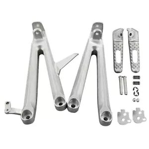�z���_ CBR100RR 2004-2007 05 ���[�^�[�㕔��q�t�b�g���X�g�t�b�g�y�O�u���P�b�g For Honda CBR100RR 2004-2007 05 Motor Rear Passenger Footrest Foot Pegs Brackets �y���s�A���i�z