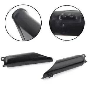 CR125R 250R CRF250R CRF450R �� 2x �t�H�[�N�K�[�h�_�X�g�v���e�N�^�[�J�o�[ For CR125R 250R CRF250R CRF450R Black 2x Fork Guards Dust Protector Cover