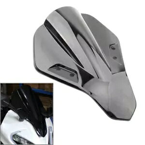 �u���b�N�t�����g�K���X�t�����g�K���X�E�C���h�f�B�t���N�^�[ CFmoto 250SR 300SR 2019-22 Black Front Windshield Windscreen Wind Deflector For CFMoto 250SR 300SR 2019-22 �y���s�A���i�z