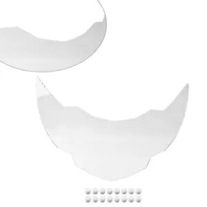 �w�b�h���C�g�t�����g�v���e�N�^�[�J�o�[�N���A BMW K1600GT K1600GTL 10-20 K1600B Headlight Front Protector Cover Clear For BMW K1600GT K1600GTL 10-20 K1600B �y���s�A���i�z
