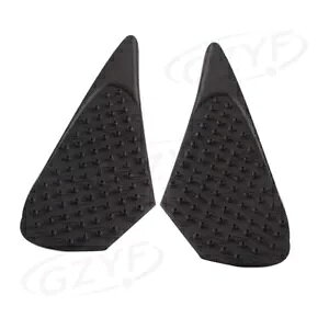 }n YZF-R1 04-2006 RKX^NgNVTChpbhj[ObvfJ[ For Yamaha YZF-R1 04-2006 Black Fuel Gas Tank Traction Side Pad Knee Grip Decal
