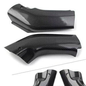 �E�� ZX6R 2000-2002 �J�[�{���t�@�C�o�[�t�����g�T�C�h�_�b�V�� RAM �G�A�_�N�g�J�o�[�t�F�A�����O For NINJA ZX6R 2000-2002 Carbon Fiber Front Side Dash RAM Air Duct Cover Fairing �y���s�A���i�z