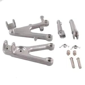}n YZF R6 03-05 R6S 2006-2010 C_[tgtbgyOtbgXguPbg For Yamaha YZF R6 03-05 R6S 2006-2010 Rider Front Footpegs Footrests Brackets