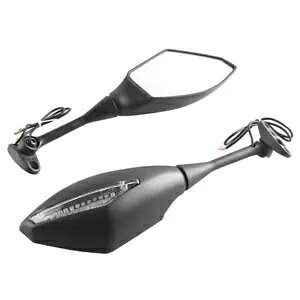 z_ CBR 600RR 03-08 CBR 1000RR 04-08 2x LED ^[VOiAECO~[ For Honda CBR 600RR 03-08 CBR 1000RR 04-08 2x LED Turn Signal Rear Wing Mirror