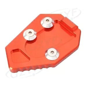 z_ CB1000 2008-2015 IW[^[tbgTChLbNX^hv[gpbh For HONDA CB1000 2008-2015 Orange Motor Foot Side Kickstand Extension Plate Pad
