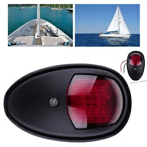 1x irQ[VCgh 12V LED bhO[}{[gbg 103*64*36 ~[g 1x Navigation Light Waterproof 12V LED Red Green Marine Boat Yacht 103*64*36mm
