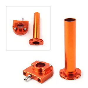 7/8C` CNC I[goC^[cCXgXbgnho[ Xbg`[u IW 7/8in CNC Motorcycle Turn Twist Throttle Handle Bar Throttle Tube Orange