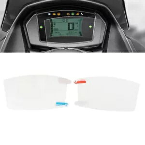 2x NA_bV{[hXN[veN^[tB }n NMAX 155 2020-2022 ɓK 2x Clear Dashboard Screen Protector Film Fit YAMAHA NMAX 155 2020-2022