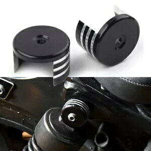 �u���b�N&�V���o�[ ���A�V���b�N�A�u�\�[�o�[ �L���b�v �K�[�h �J�o�[ Honda REBEL CMX 500 17-20�p Black&Silver Rear Shock Absorbers Cap Guard Cover for Honda REBEL CMX 500 17-20 �y���s�A���i�z