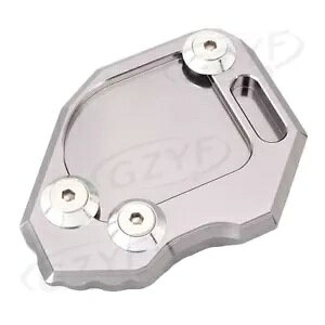 Bmw F800GS 2008-2014 13 12 Vo[I[goCLbNX^hTChX^hv[gpbh For BMW F800GS 2008-2014 13 12 Silver Motorcycle Kickstand Side Stand Plate Pad