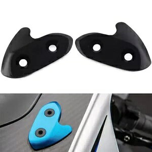 }n YZF-R1 2015-2019 ubNobN~[ubNItx[Xv[gJo[ for Yamaha YZF-R1 2015-2019 Black Rearview Mirror Block Off Base Plates Cover
