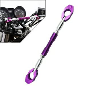 22mm/7/8�C���`�I�[�g�o�C�n���h���o�[�o�����X�N���X�o�[�������o�[�����`�t���p�[�v�� 22mm/7/8Motorcycle Handlebar Balance Cross Bar Strengthen Lever w/Wrench Purple �y���s�A���i�z