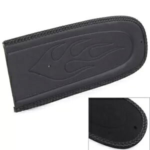 Flame AtF_[ ru \V[g tBbg n[[ _Ci Xg[g {u 2006-2017 ubN Flame Rear Fender Bib Solo Seat Fit Harley Dyna Street Bob 2006-2017 Black