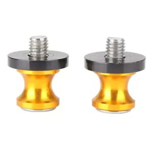 ���}�n MT-09 MT-10 FZ09 �S�[���h 10 �~�����[�g���l�W�X���C�_�[�X�C���O�A�[���X�v�[���X���C�_�[ For YAMAHA MT-09 MT-10 FZ09 Gold 10mm Screws Sliders Swingarm Spools Slider �y���s�A���i�z