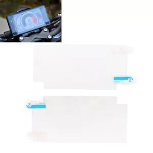 2x �X�s�[�h���[�^�[�X�N���[���v���e�N�^�[�t�B���� CFMOTO 250SR ���\�� 2018-20 �p 2x Speedometer Screen Protector Film For CFMOTO 250SR High Configuration 2018-20 �y���s�A���i�z